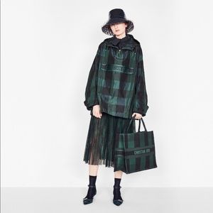 Christian Dior anorak check motif small green 2019